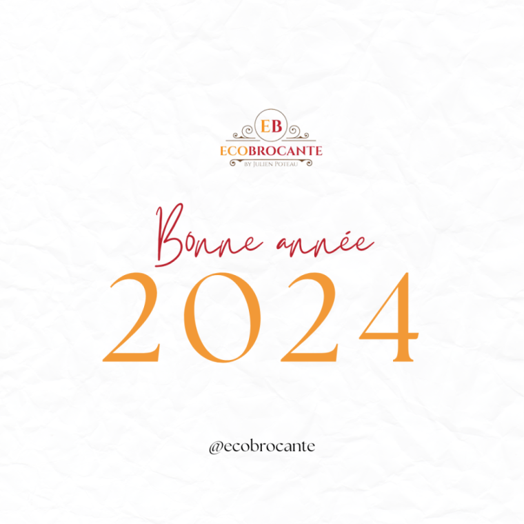 Bonne année 2024!, Soissons, Ecobrocante