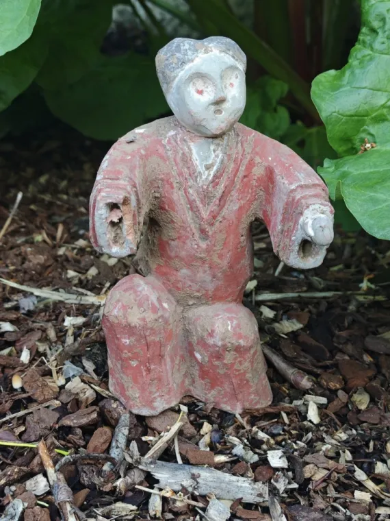 Vente d'une statuette chinoise de danseur terre cuite 220 après J.C à Soissons, Soissons, Ecobrocante