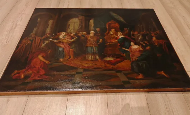 Brocante pour des tableaux anciens du XVIIIe à Soissons, Soissons, Ecobrocante