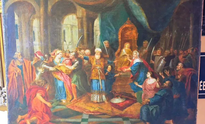 Brocante pour des tableaux anciens du XVIIIe à Soissons, Soissons, Ecobrocante